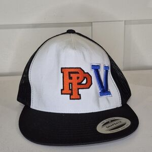 The Classic Black and White Snapback Hat